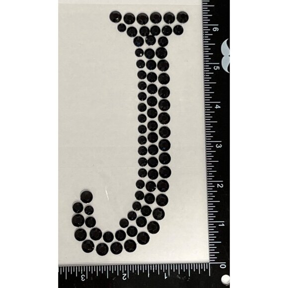 Recollections Halloween Bling Rhinestone Gem Embellishment " J "  422447 353958 - Picture 1 of 3
